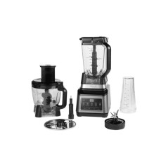 Ninja with Auto-iQ BN800EU Kitchen Machine 2.1L - Sleek Black/Silver Design for Effortless Cooking!